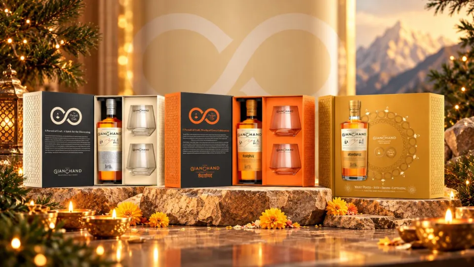 GianChand's Diwali gift boxes put three award-winning Jammu single malts under one festive roof